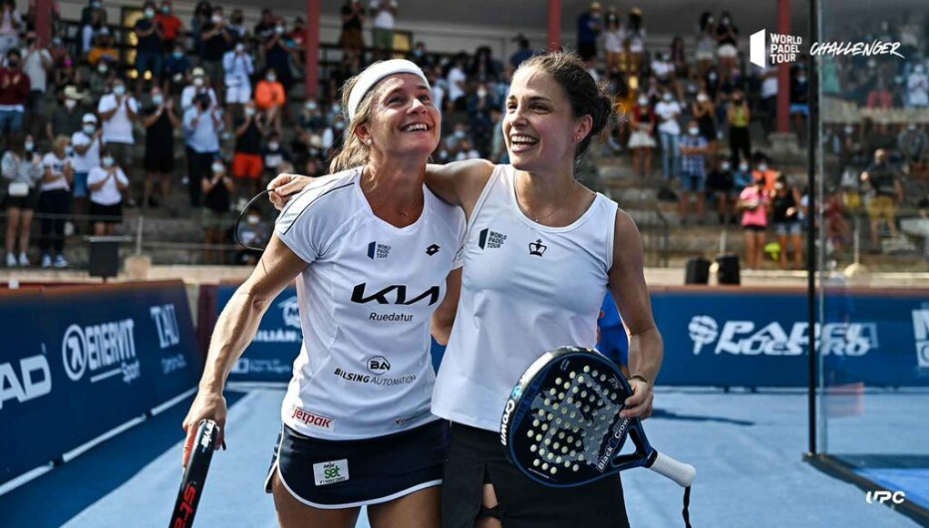 Carolina Navarro y Eli Amatriaín campeonas del TAU Cerámica Calanda Challenger