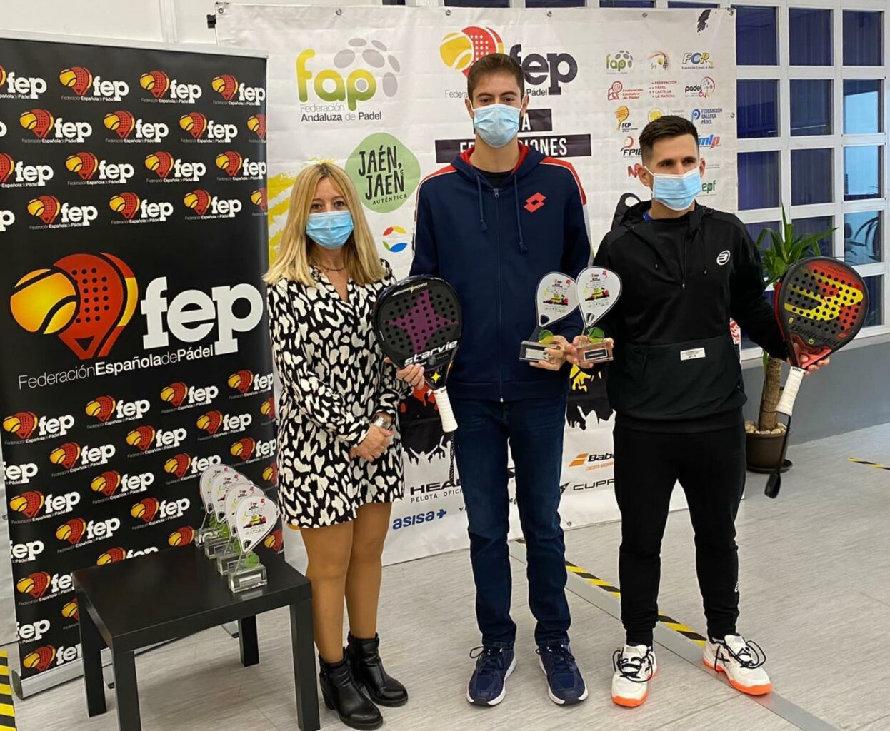 Bravo - Bautista y Virseda - Talaván inscriben su nombre en la I Copa de Campeones FEP