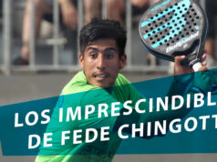 Fede Chingotto tiene claro cuáles son sus imprescindibles para jugar al pádel Fede Chingotto tiene claro cuáles son sus imprescindibles para jugar al pádel