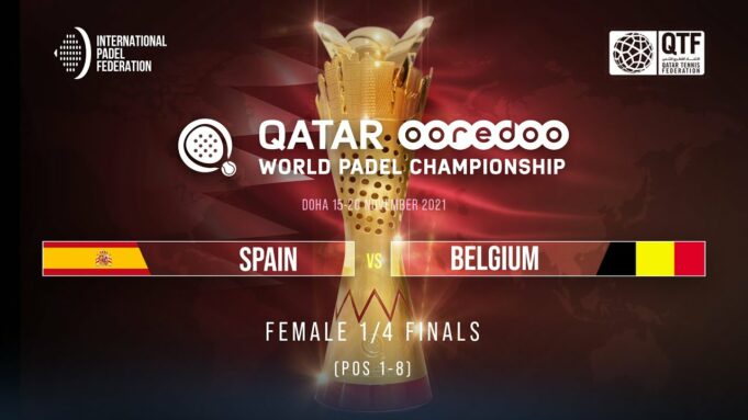 En directo el partido de los cuartos de final de la selección femenina de España en el Mundial de Padel de Qatar