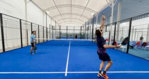 Ejercicio para practicar el juego aéreo en pádel