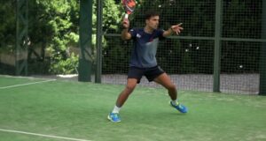 El split step en la volea de pádel