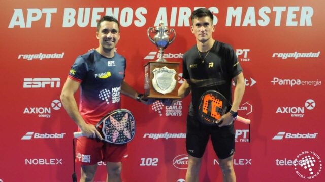 Pablo Barrera y Andrés Britos campeones del Axion APT Buenos Aires Master Pablo Barrera y Andrés Britos campeones del Axion APT Buenos Aires Master