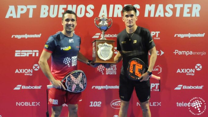 Pablo Barrera y Andrés Britos campeones del Axion APT Buenos Aires Master Pablo Barrera y Andrés Britos campeones del Axion APT Buenos Aires Master