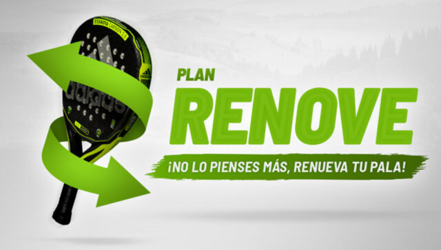 Pādel Nuestro pone en marcha su Plan Renove