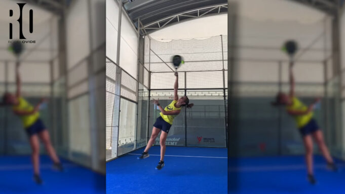 Ejercicio para mejorar el remate x3 en pádel