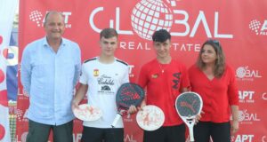 Manuel Begines y Javier Núñez campeones del APT Sevilla Junior