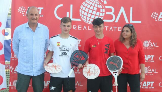 Manuel Begines y Javier Núñez campeones del APT Sevilla Junior Manuel Begines y Javier Núñez campeones del APT Sevilla Junior