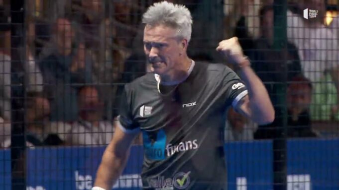 El show del Circus Brussels Padel Open 2022