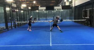 Ejercicio táctico para cerrar un partido de pádel