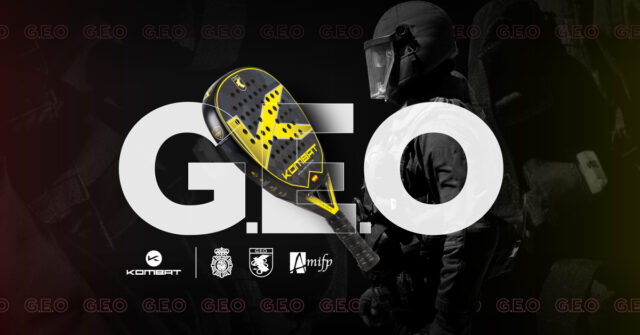 Kombat Padel lanza una nueva pala solidaria junto a la Policía Nacional: la Kombat G.E.O. Kombat Padel lanza una nueva pala solidaria junto a la Policía Nacional: la Kombat G.E.O.