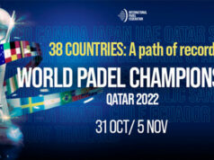Qatar volverá a organizar el Campeonato Mundial de Padel en 2022 con récord de participación Qatar volverá a organizar el Campeonato Mundial de Padel en 2022 con récord de participación
