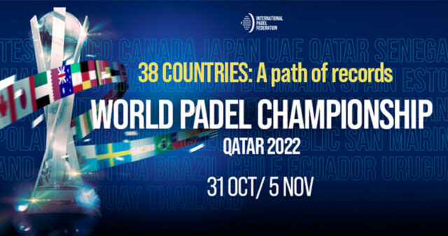 Qatar volverá a organizar el Campeonato Mundial de Padel en 2022 con récord de participación Qatar volverá a organizar el Campeonato Mundial de Padel en 2022 con récord de participación