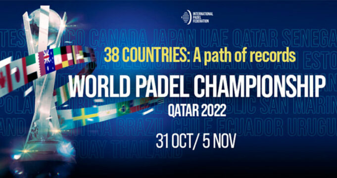 Qatar volverá a organizar el Campeonato Mundial de Padel en 2022 con récord de participación Qatar volverá a organizar el Campeonato Mundial de Padel en 2022 con récord de participación