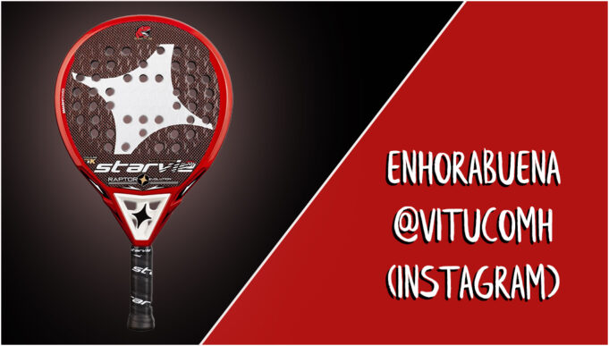 Y el ganador de la pala StarVie Raptor Evolution es… Y el ganador de la pala StarVie Raptor Evolution es…