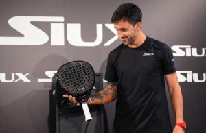 Siux presenta la SG Black Limited Edition, la pala de Sanyo Gutiérrez