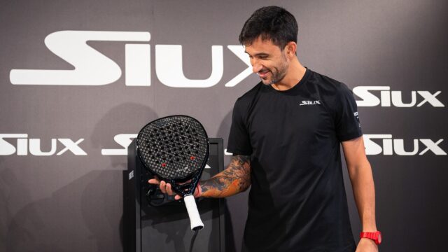 Siux presenta la SG Black Limited Edition, la pala de Sanyo Gutiérrez