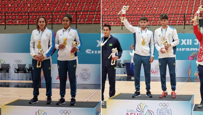Argentina logra el doblete de pádel en los Juegos Suramericanos 2022 Argentina logra el doblete de pádel en los Juegos Suramericanos 2022
