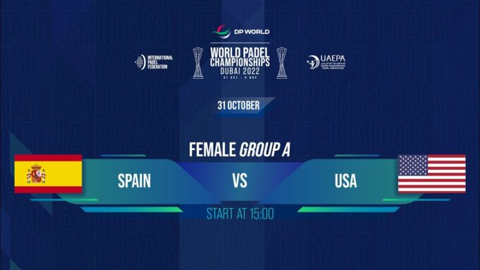 En directo la primera jornada de la fase de grupos del Mundial de Padel de Dubai 2022