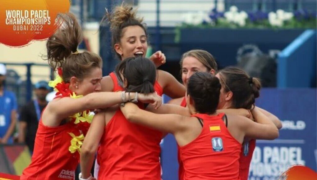 Fgy0mbZX0AA3mow España conquista en el Mundial de Padel de Dubai su quinto título mundialista consecutivo en categoría femenina