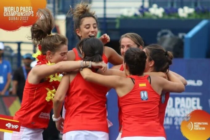 España conquista en el Mundial de Padel de Dubai su quinto título mundialista consecutivo en categoría femenina España conquista en el Mundial de Padel de Dubai su quinto título mundialista consecutivo en categoría femenina
