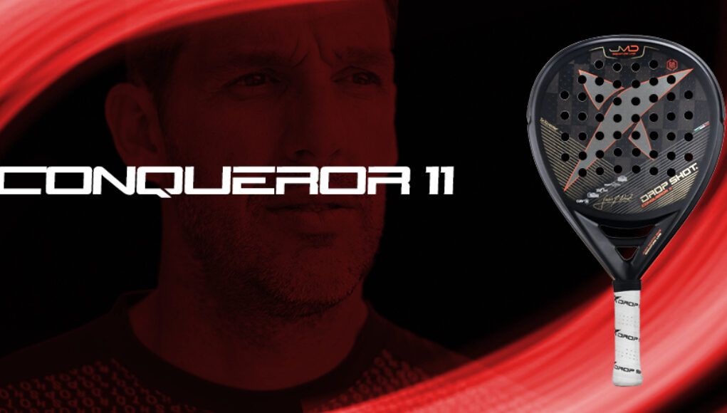 Drop Shot Conqueror 11 Drop Shot Conqueror 11, la nueva pala de Juan Martín Díaz