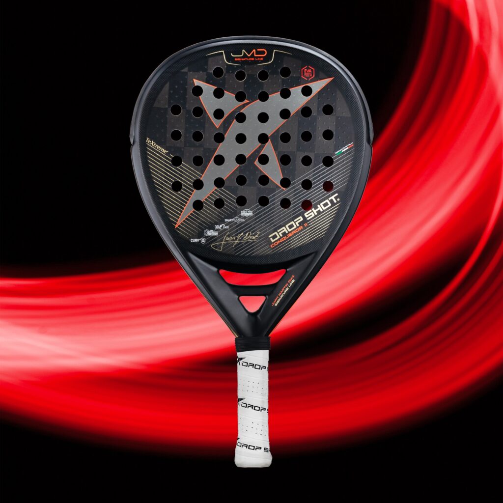Drop Shot Conqueror 11, la nueva pala de Juan Martín Díaz