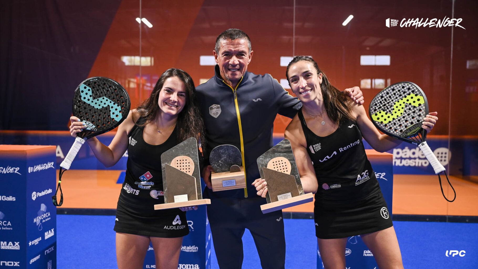 Verónica Virseda y Bárbara Las Heras se proclaman campeonas del WPT Menorca Challenger Final