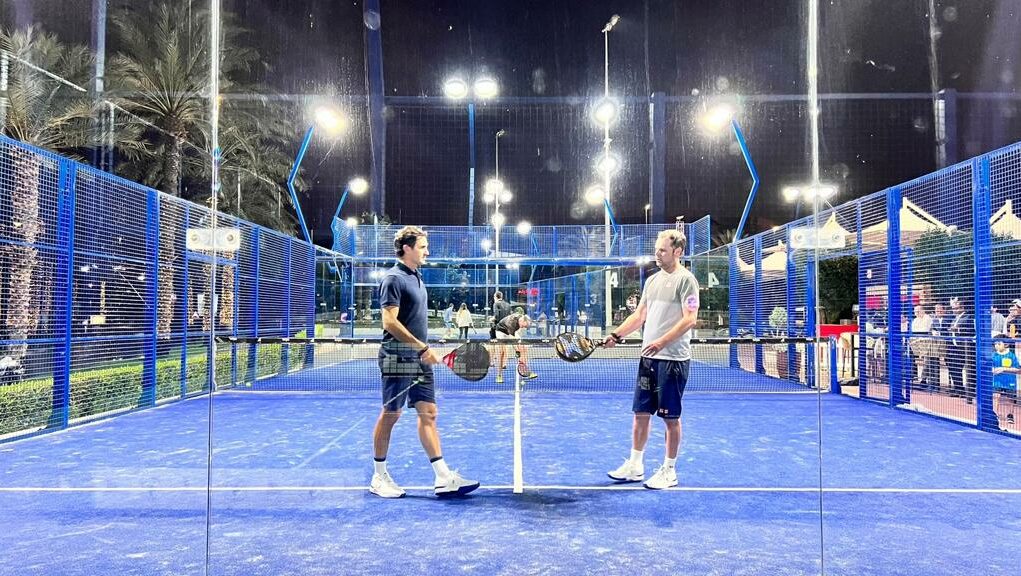 Roger Federer se pasa al pádel