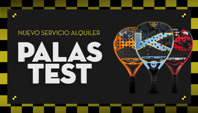 Alquila tu Kombat, el nuevo servicio de la marca para probar sus palas antes de comprar