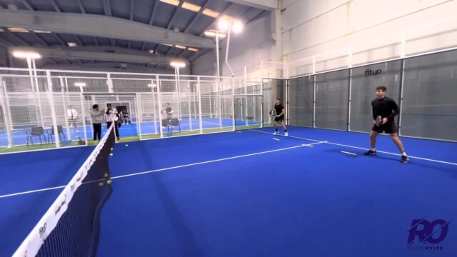 Ejercicio de duelo de voleas