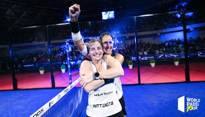 Alejandra Salazar y Gemma Triay son las primeras campeonas en Argentina Alejandra Salazar y Gemma Triay son las primeras campeonas en Argentina