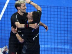 Franco Stupaczuk y Martín Di Nenno campeones del Ooredoo Qatar Major Premier Padel 2023 Franco Stupaczuk y Martín Di Nenno campeones del Ooredoo Qatar Major Premier Padel 2023