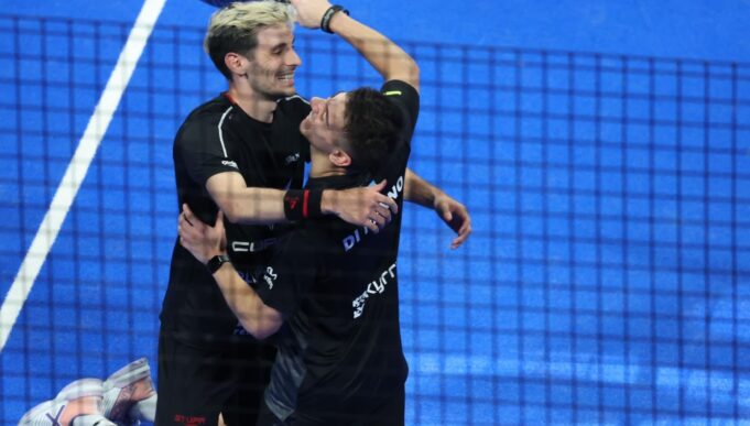 Franco Stupaczuk y Martín Di Nenno campeones del Ooredoo Qatar Major Premier Padel 2023 Franco Stupaczuk y Martín Di Nenno campeones del Ooredoo Qatar Major Premier Padel 2023