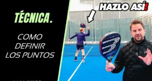 Cómo definir los puntos en pádel