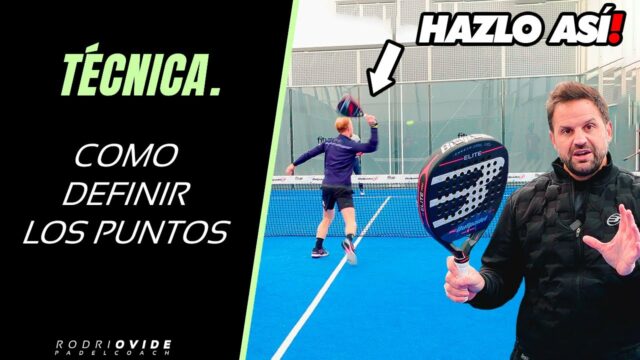 Cómo definir los puntos en pádel