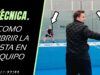Cómo cubrir la pista en equipo