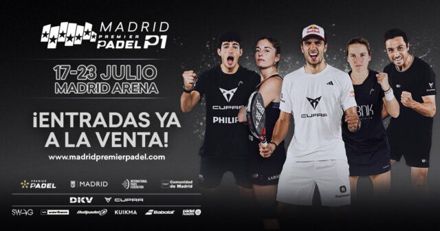 Madrid Premier Padel pone a la venta sus entradas