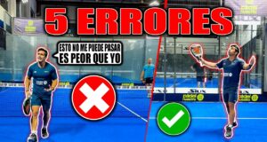 5 errores que te hacen perder partidos de pádel desde el apartado mental