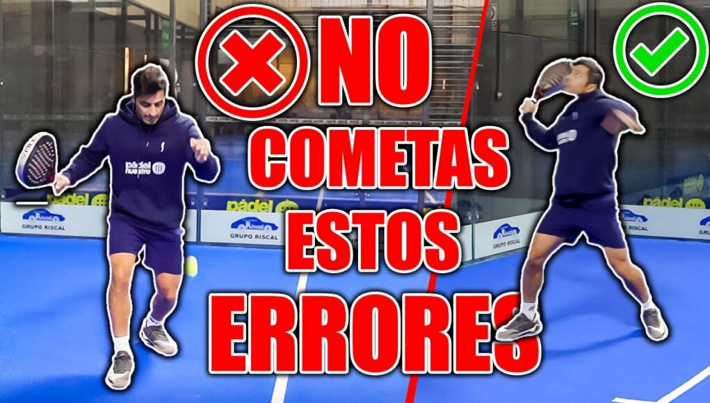 Errores que te hacen perder partidos de pádel
