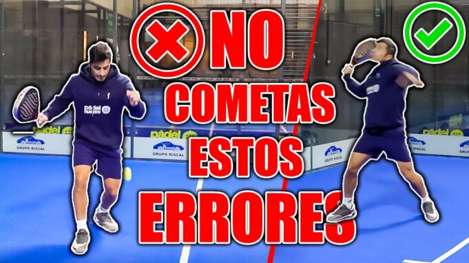 Errores que te hacen perder partidos de pádel Errores que te hacen perder partidos de pádel