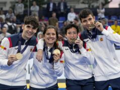 La selección española de pádel termina su participación en los Juegos Europeos 2023 con cinco medallas