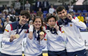 La selección española de pádel termina su participación en los Juegos Europeos 2023 con cinco medallas