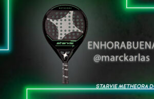 Y el ganador de la pala StarVie Metheora Dual es…