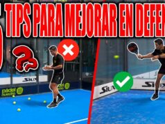 5 consejos para mejorar la defensa desde el fondo de la pista de pádel
