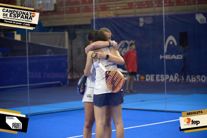 Andrea Ustero y Alejandra Alonso son las campeonas de España 2023 Andrea Ustero y Alejandra Alonso son las campeonas de España 2023