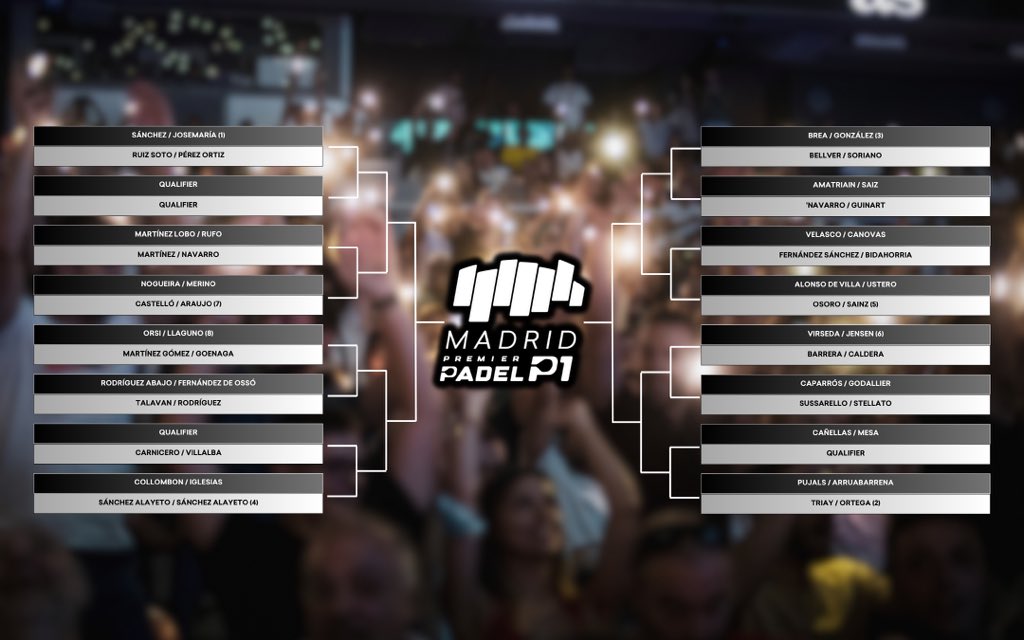 cruces del Madrid Premier Padel P1