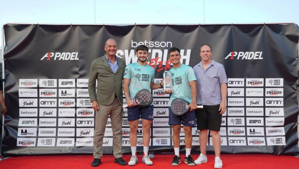 Franco Dal Bianco y Maxi Arce campeones en Suecia