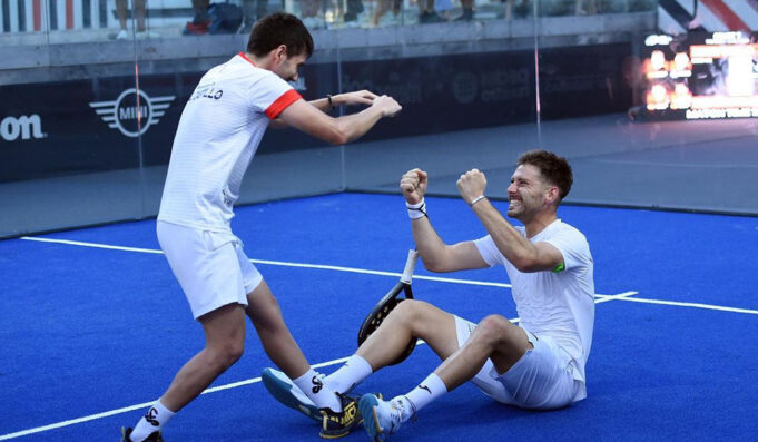 Mario Del Castillo y Miguel Benítez se cuelan en los cuartos de final del Italy Major Premier Padel al eliminar a Tello y Ruiz