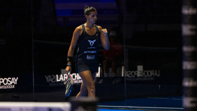 Delfi Brea y Bea González dan el pistoletazo de salida al cuadro final femenino del Madrid Premier Padel P1 Delfi Brea y Bea González dan el pistoletazo de salida al cuadro final femenino del Madrid Premier Padel P1